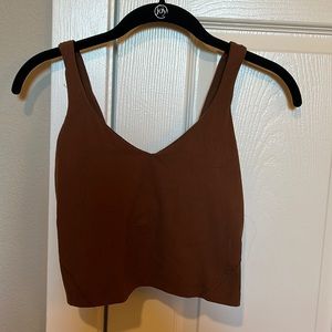 Lululemon Ribbed Align Tank Brown 4